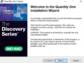 WesternBlot灰度分析软件之QuantityOne安装及破解教程