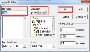 Generate-Table