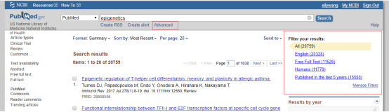 PubMed-search