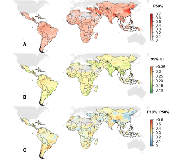 中低收入国家建设抗菌素耐药性的地理分布