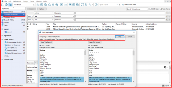 Endnote x9,文献管理