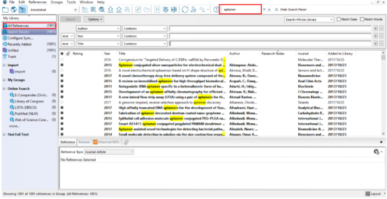 Endnote x9,文献管理