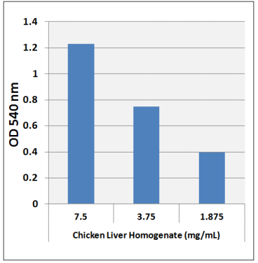 检测鸡肝中的可溶性胶原蛋白