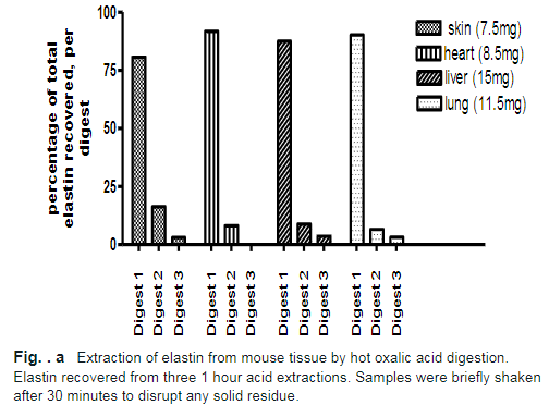 小鼠组织样品中的弹性蛋白提取&定量