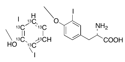 3，3'，5'-三碘-L-甲状腺素-13C6